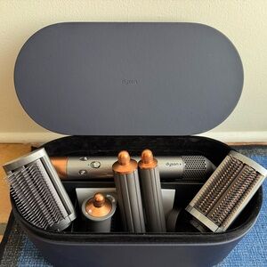 Dyson Airwrap Complete Styler. 
Classic nickel/copper colorway.